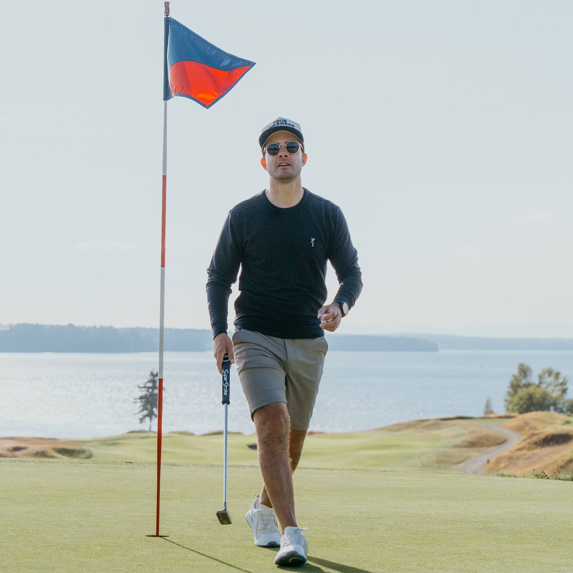 TRUE Linkswear Men's True Future Staples Dead Golfer Hoodie | Golf